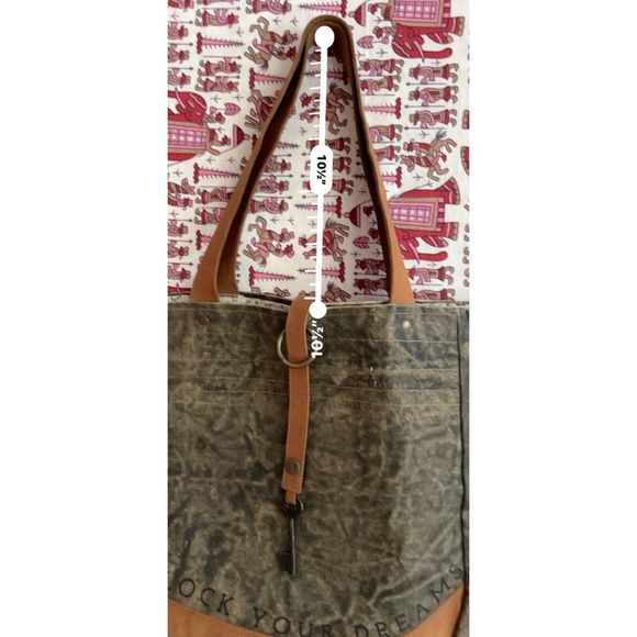 Mona B Unlock Your Dreams tote bag in EUC. - Picture 8 of 10